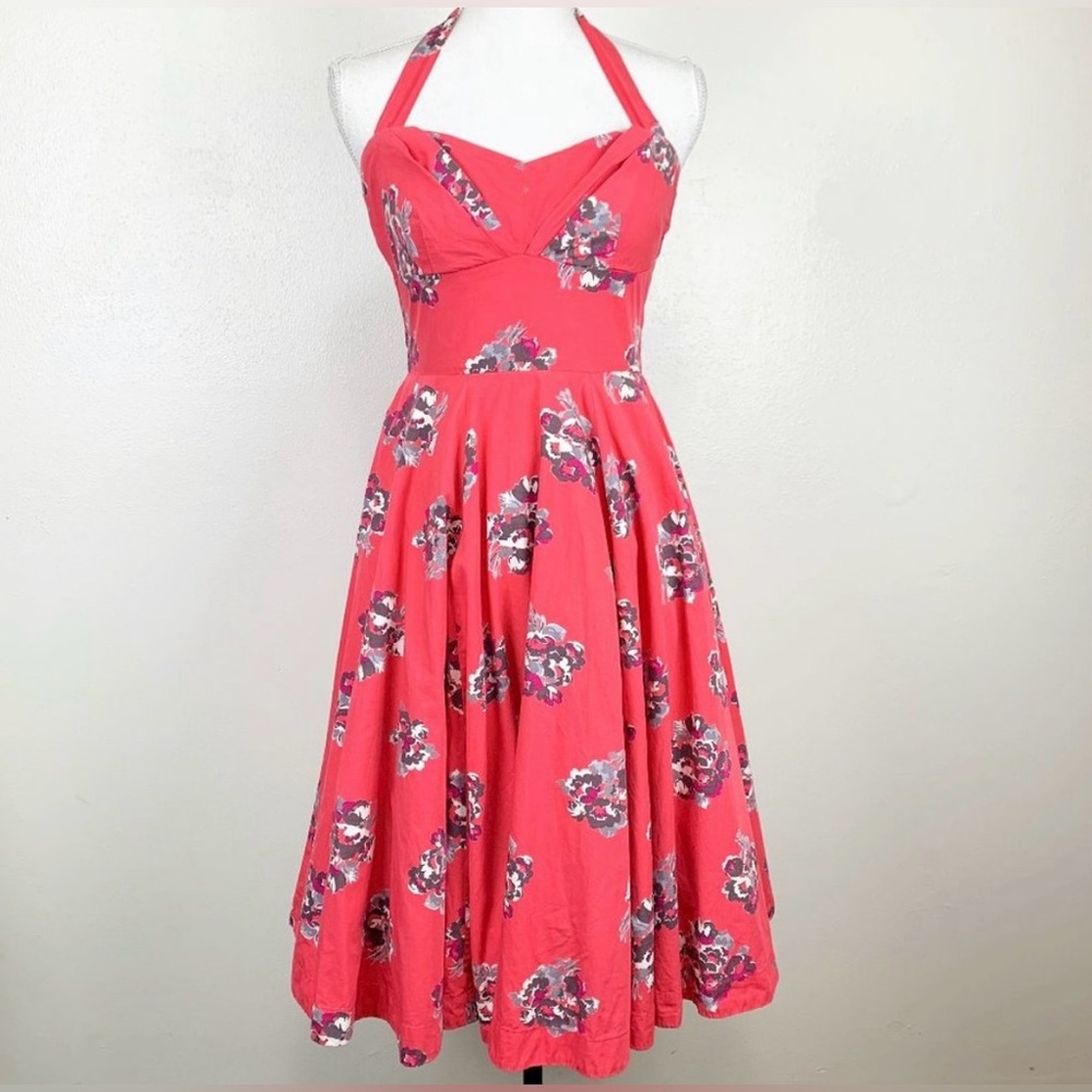 Girls from Savoy Akebono Halter Pinup Dress